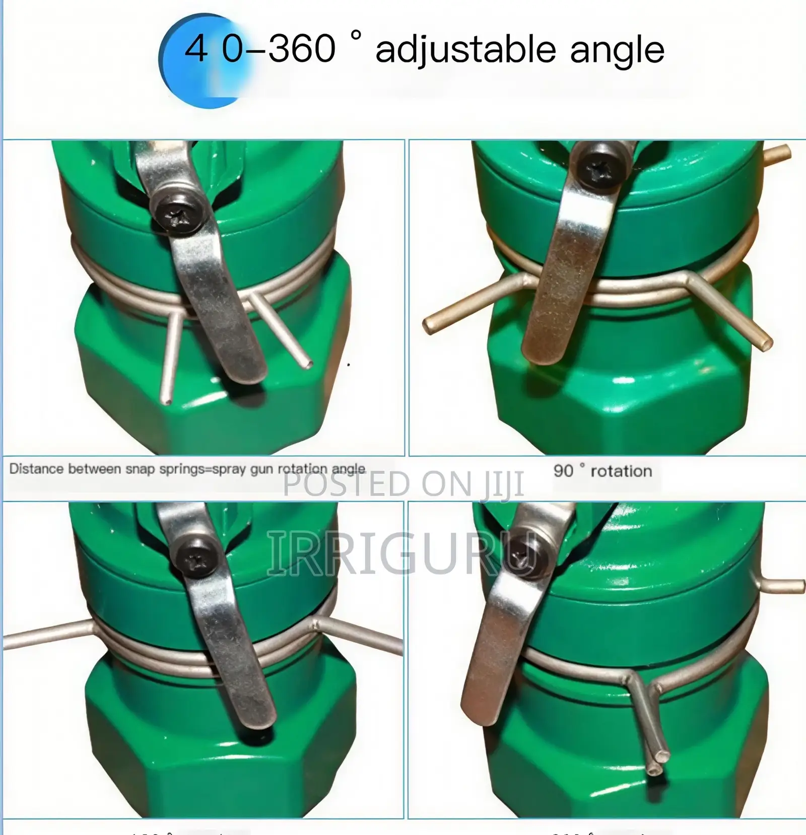 Py40 Type Spray Gun Farmland Irrigation Metal Sprinkler