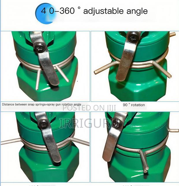 Py40 Type Spray Gun Farmland Irrigation Metal Sprinkler - thumbnail 7