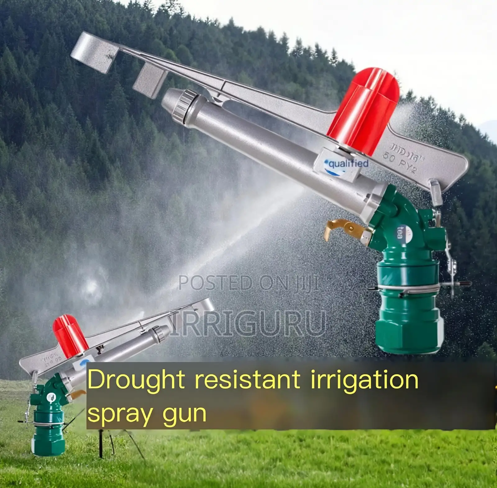 Py40 Type Spray Gun Farmland Irrigation Metal Sprinkler