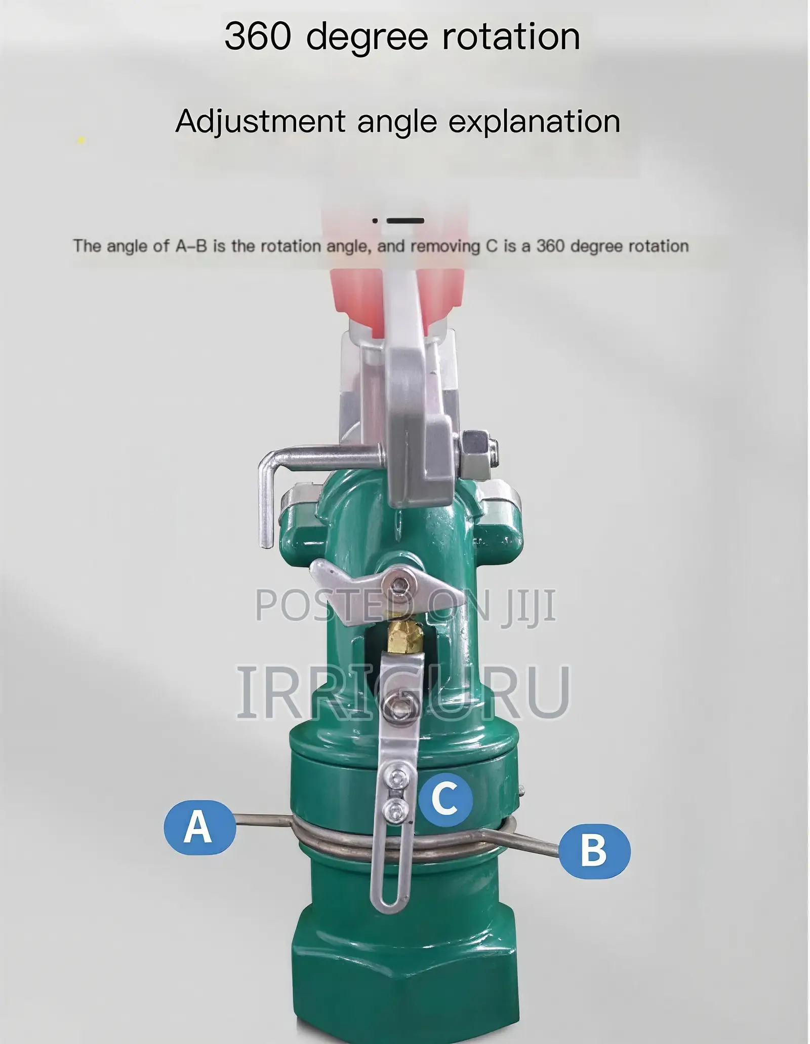 Py40 Type Spray Gun Farmland Irrigation Metal Sprinkler