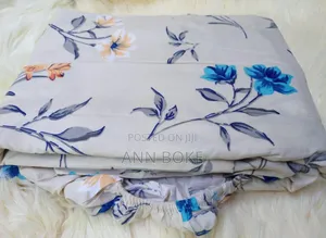 *Fitted Bedsheet With Duvet Cover.*