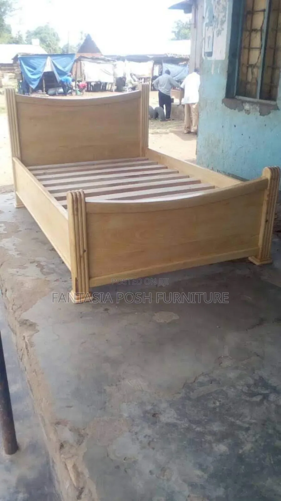5 by 6 Wooden Bed Frame.