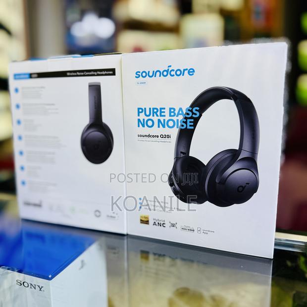 Anker Q20i Hybrid Anc Headphones!! Anker Soundcore Q20i!!