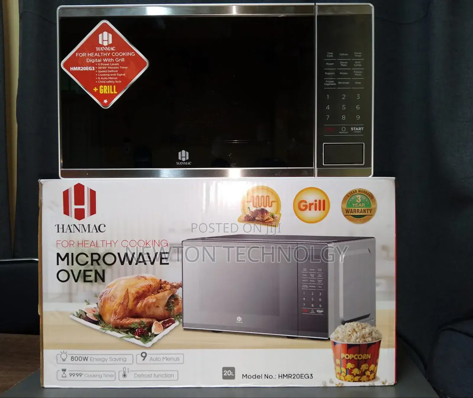 20l Digital Plus Grill Microwave
