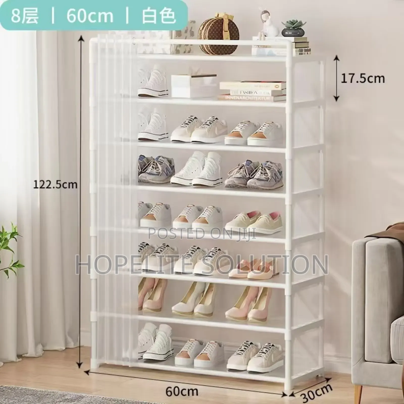Shoe Rack Organizer With Fabric Dust Proof
