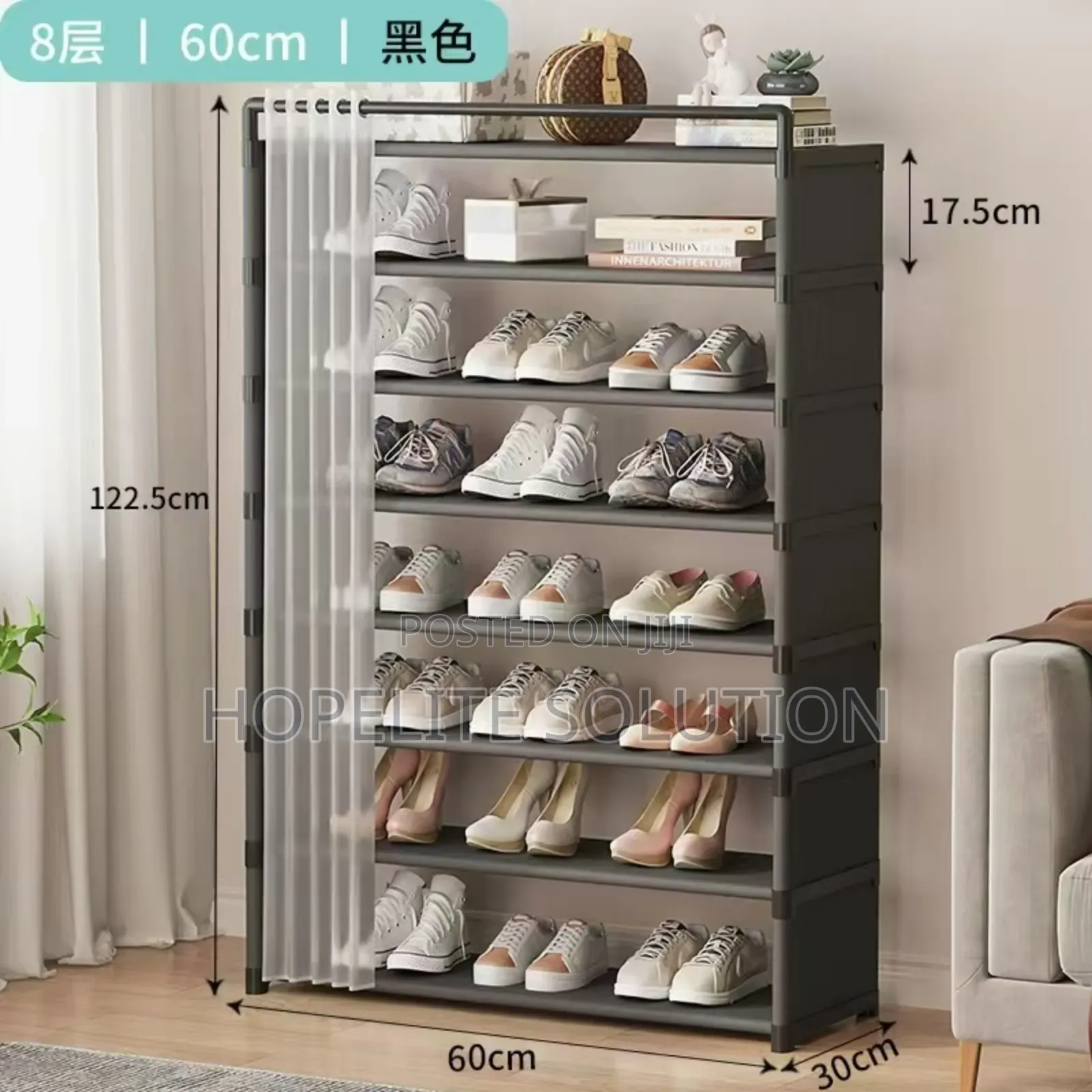 Shoe Rack With Dust Proof