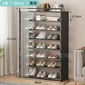 Shoe Rack With Dust Proof