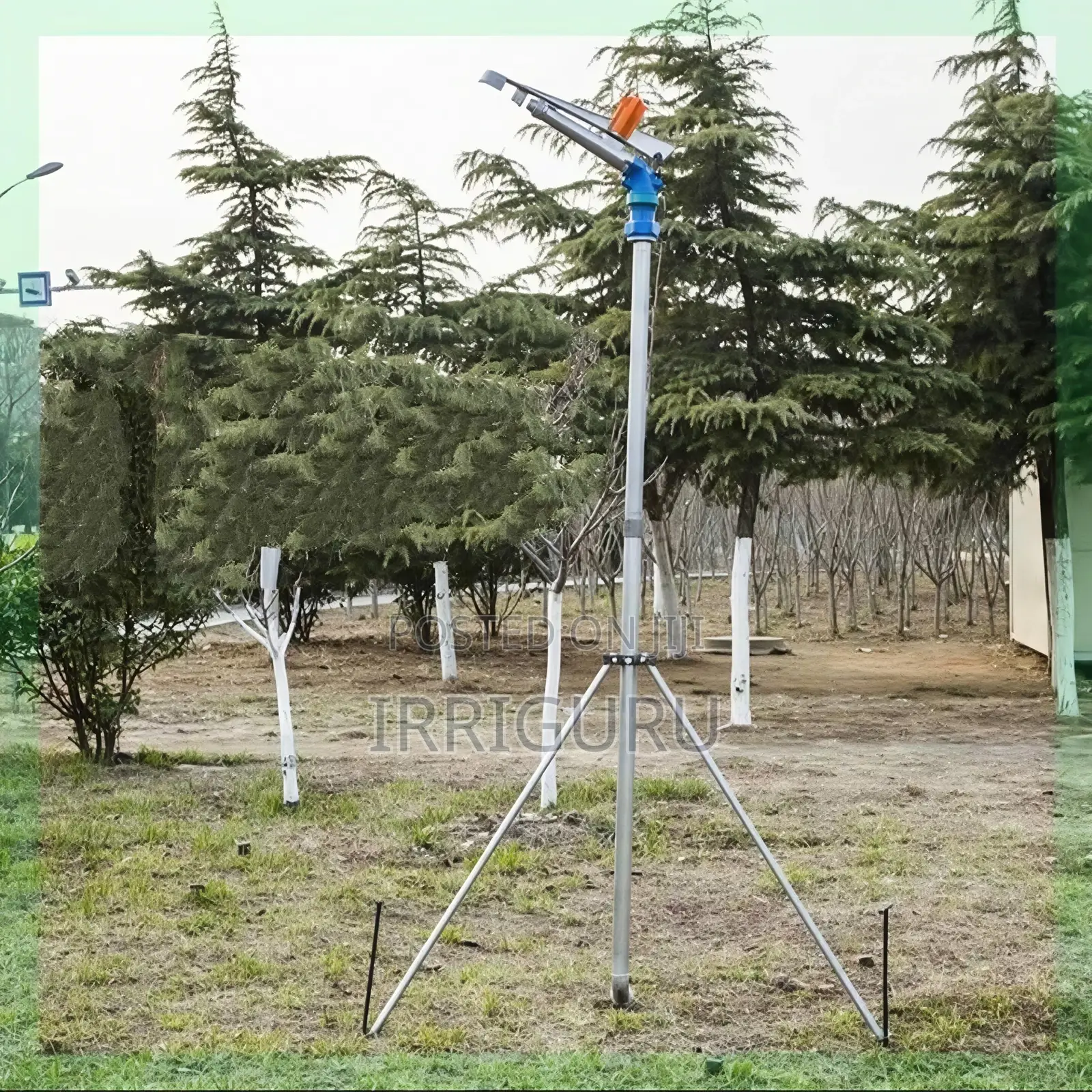 Py50 Type Farmland Irrigation Rain Sprinkler, Aluminum Alloy