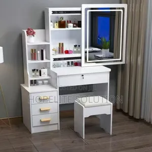 Dressing Table With Sliding Mirror