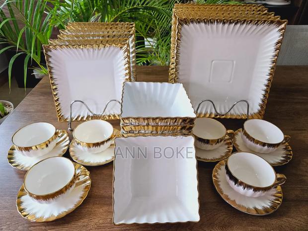 30 Pc Dinner Set Gold
Cup Saucer