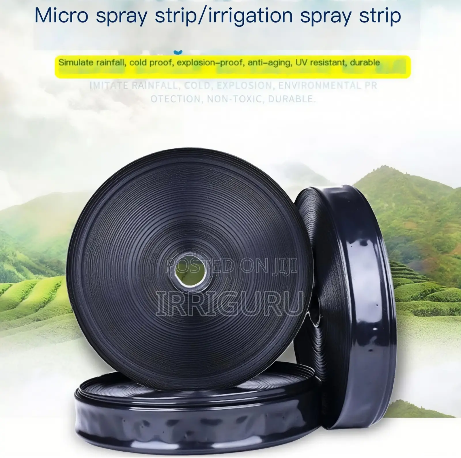 Design of 5-Hole Inclined Outlet for 28mm Rainwater Belt