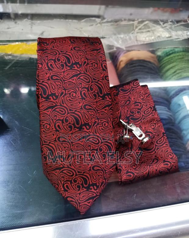 Redwine Black Vintage Executive Tie Sets - thumbnail 2