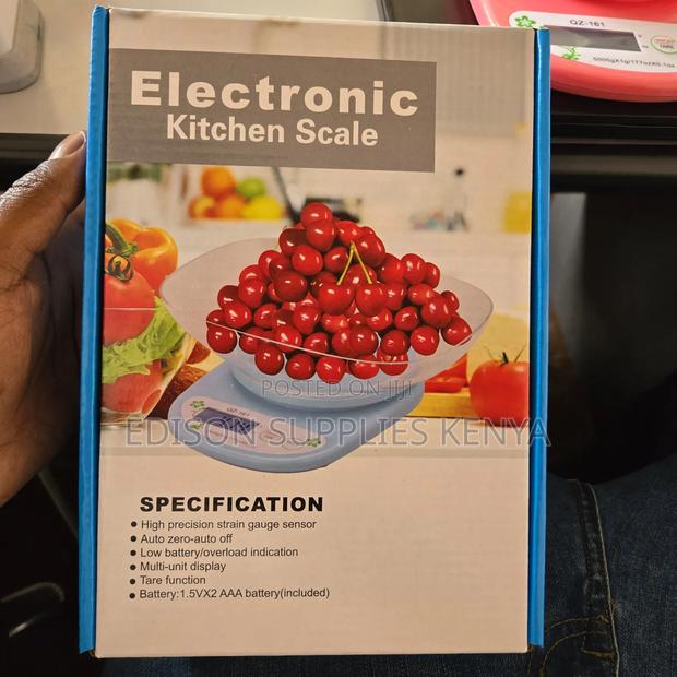 Kitchen Scale With Bowl Electronic Weighing Cooking Scale - thumbnail 6
