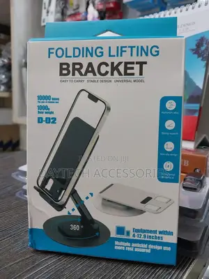 360 Rotating Metal Stand Mobile Holder Foldable Adjustable