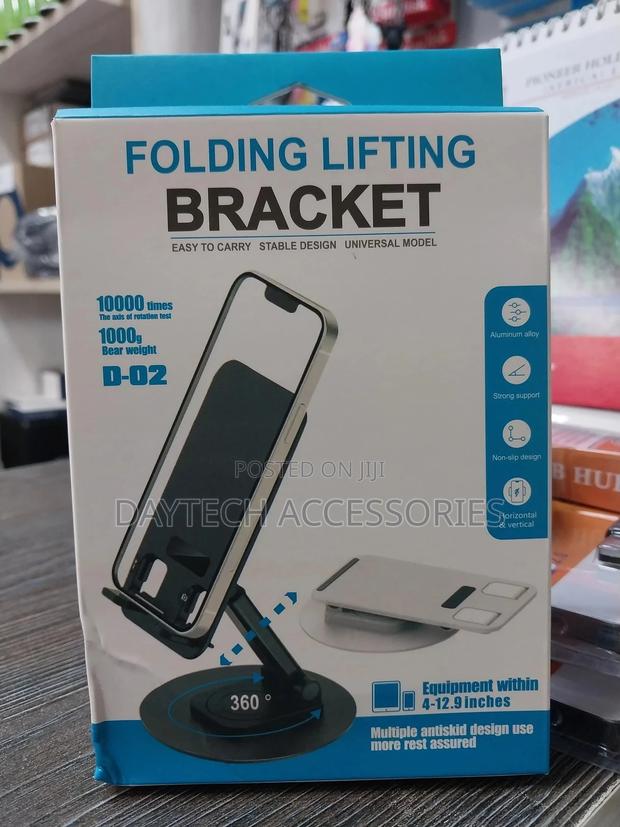 Universal 360-Degree Rotating Phone Stand - Full Metal Mount - main view
