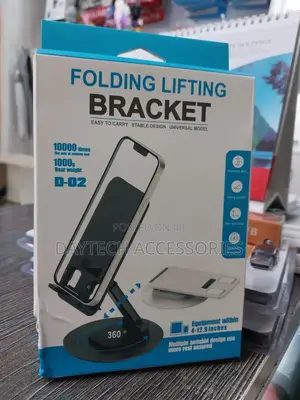 Universal 360-Degree Rotating Phone Stand - Full Metal Mount