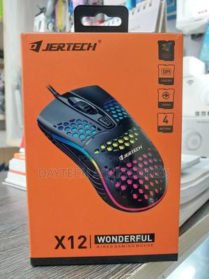 Jertech X12 Wonderful Wired Gaming Mouse (Colour Black) - thumbnail 2