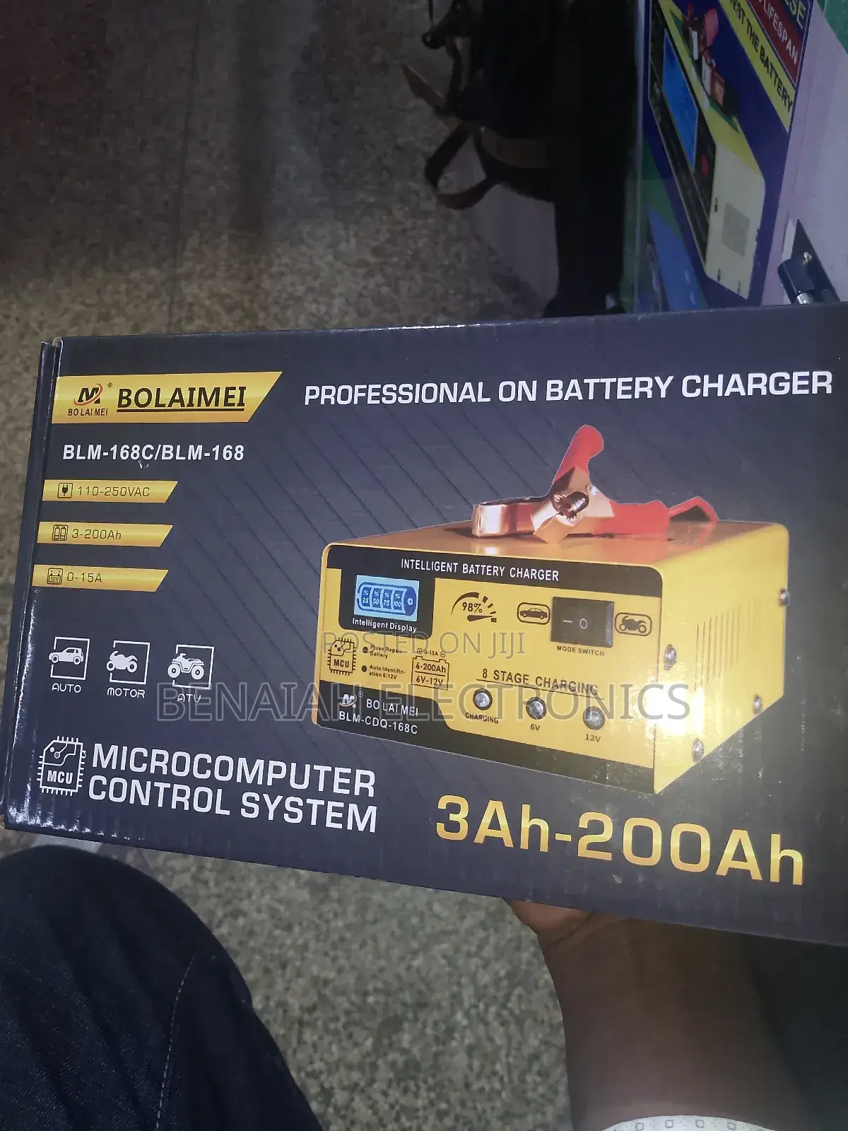 Imported Professional Car Charger BLM 168 New Model