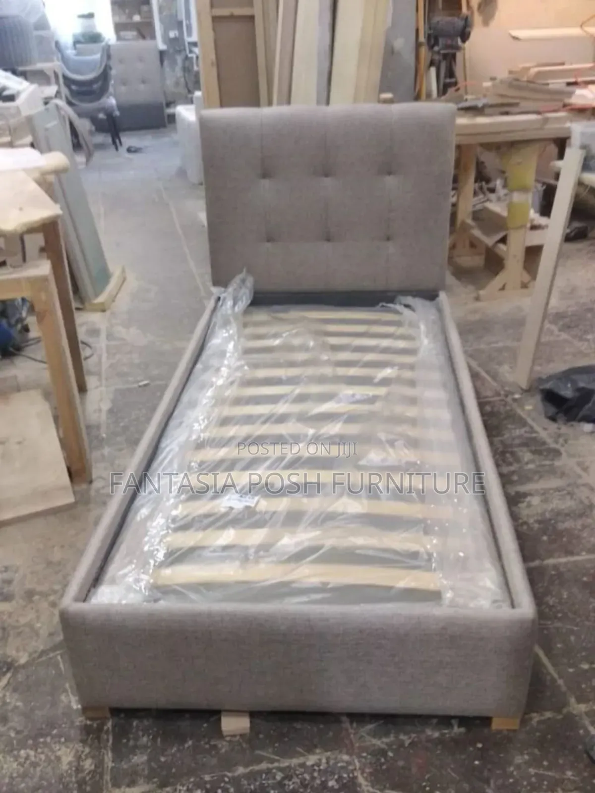 3 by 6 Tufted Kids Bed - Pay on Delivery