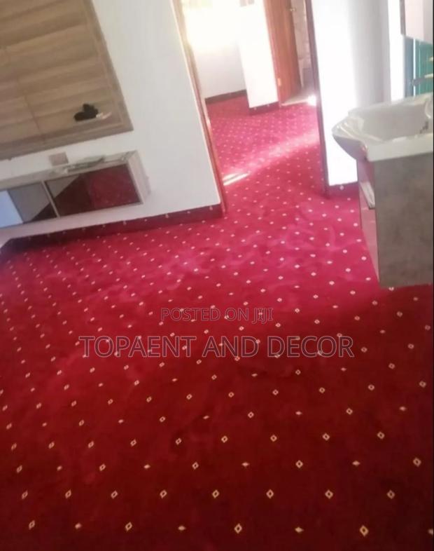 Vvip Red Office Size Wall to Wall Carpet