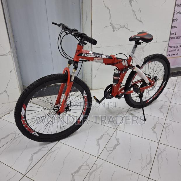 Foldable Gear Bikes Size 26"With Gear. Shock and Disc Brake - main view