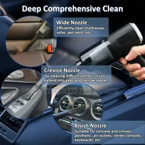 3in1 Handheld Wireless Car/Home Vacuum Cleaner