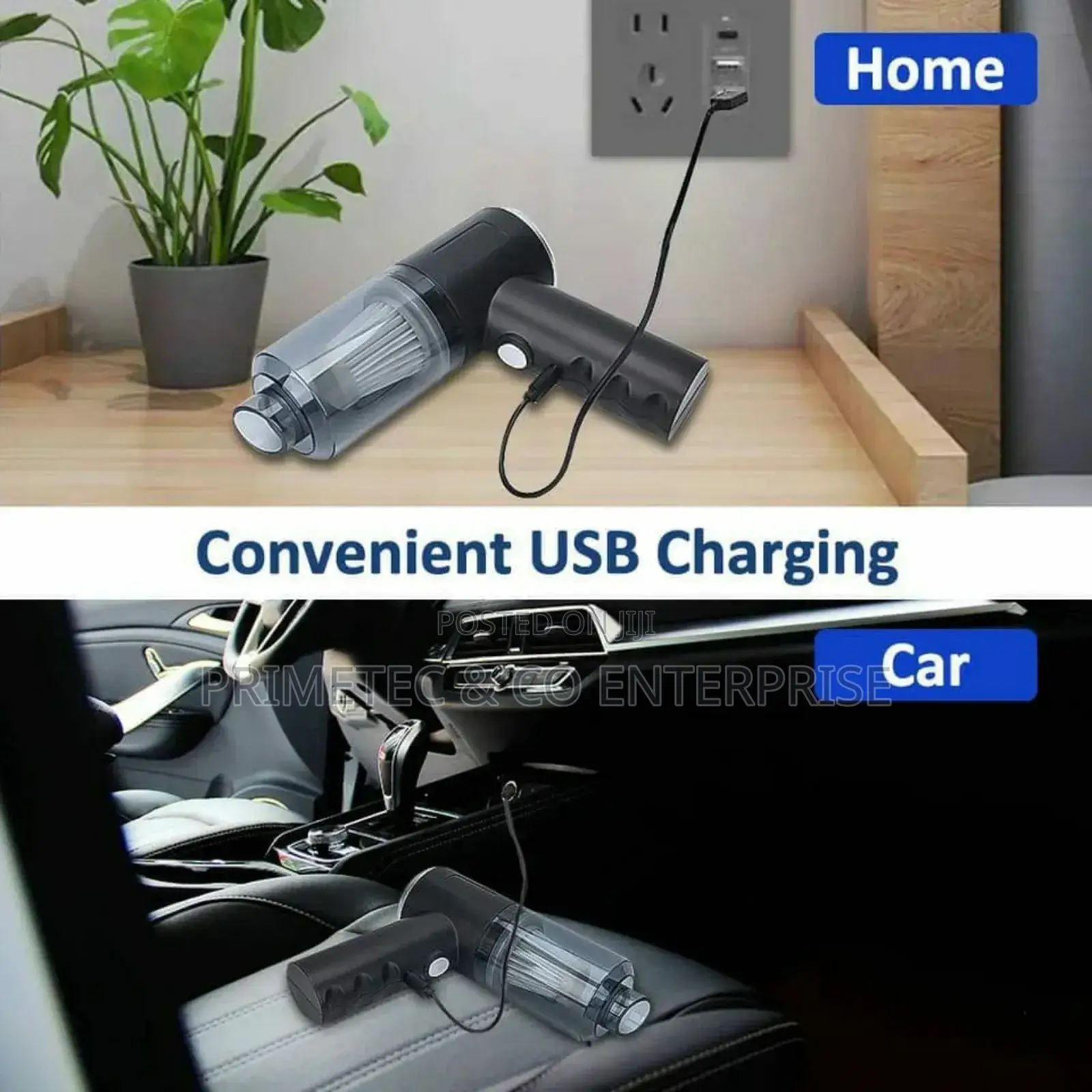 3in1 Handheld Wireless Car/Home Vacuum Cleaner