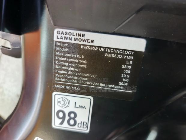 Windsor Uk Self Propelled Lawnmower 190cc Heavy Duty - thumbnail 4