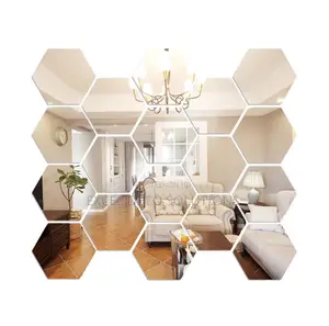 Minimalist Design Hexagon Mirror Set
