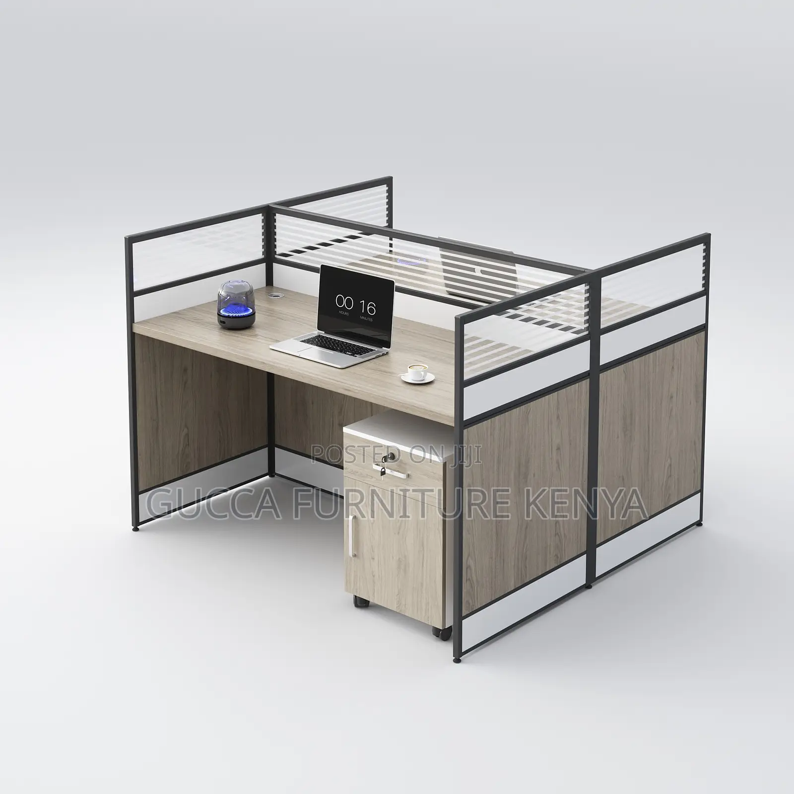 Workstation: Two-Person Employees Modular Workstation