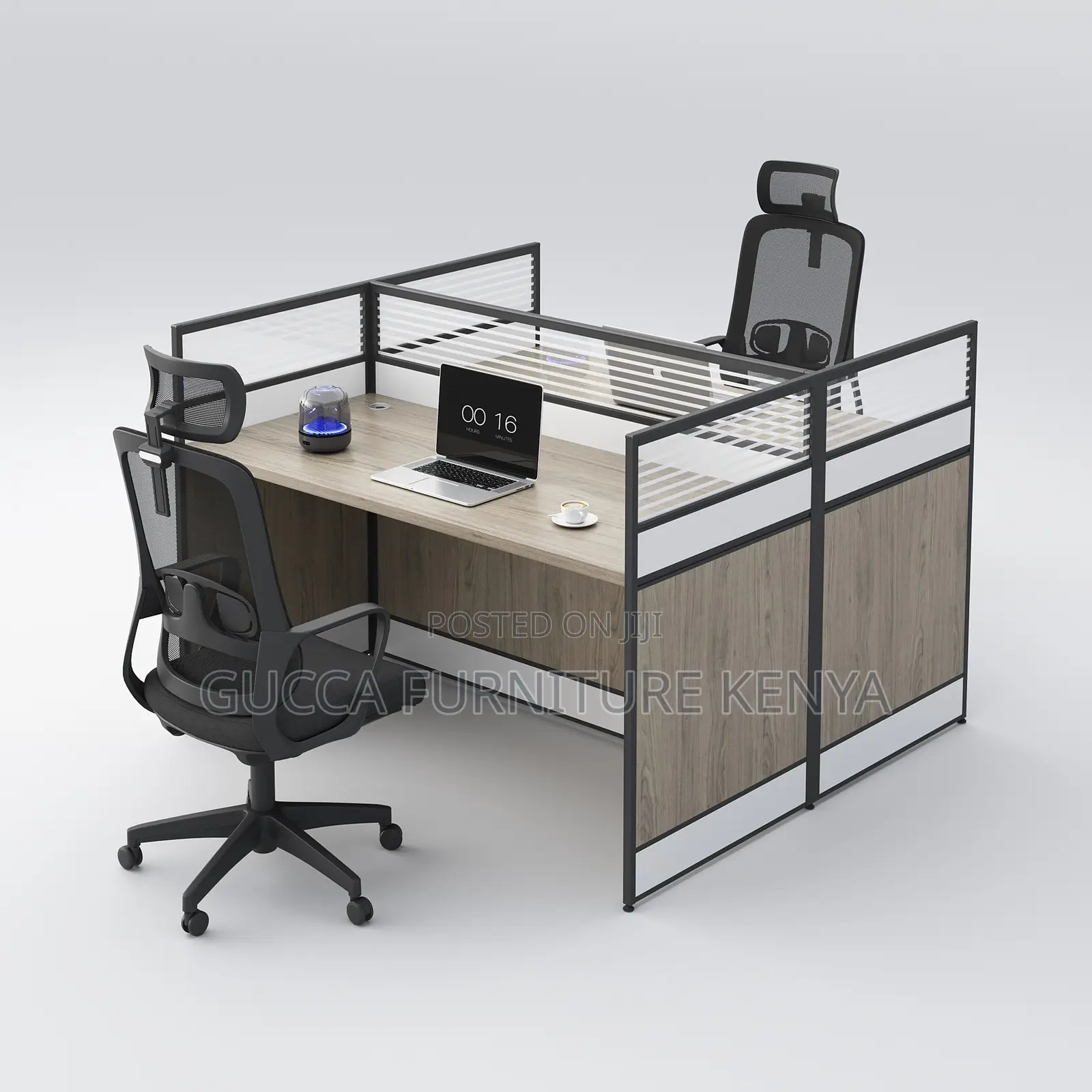Workstation: Two-Person Employees Modular Workstation