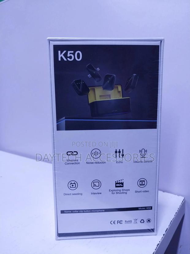 Mini Lapel Wireless Mic for iPhone,Type-c and Camera - thumbnail 3