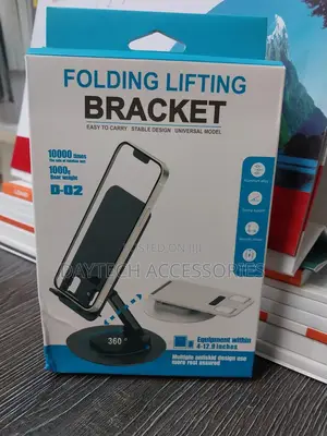 360 Rotating Metal Stand Mobile Holder Foldable Adjustable