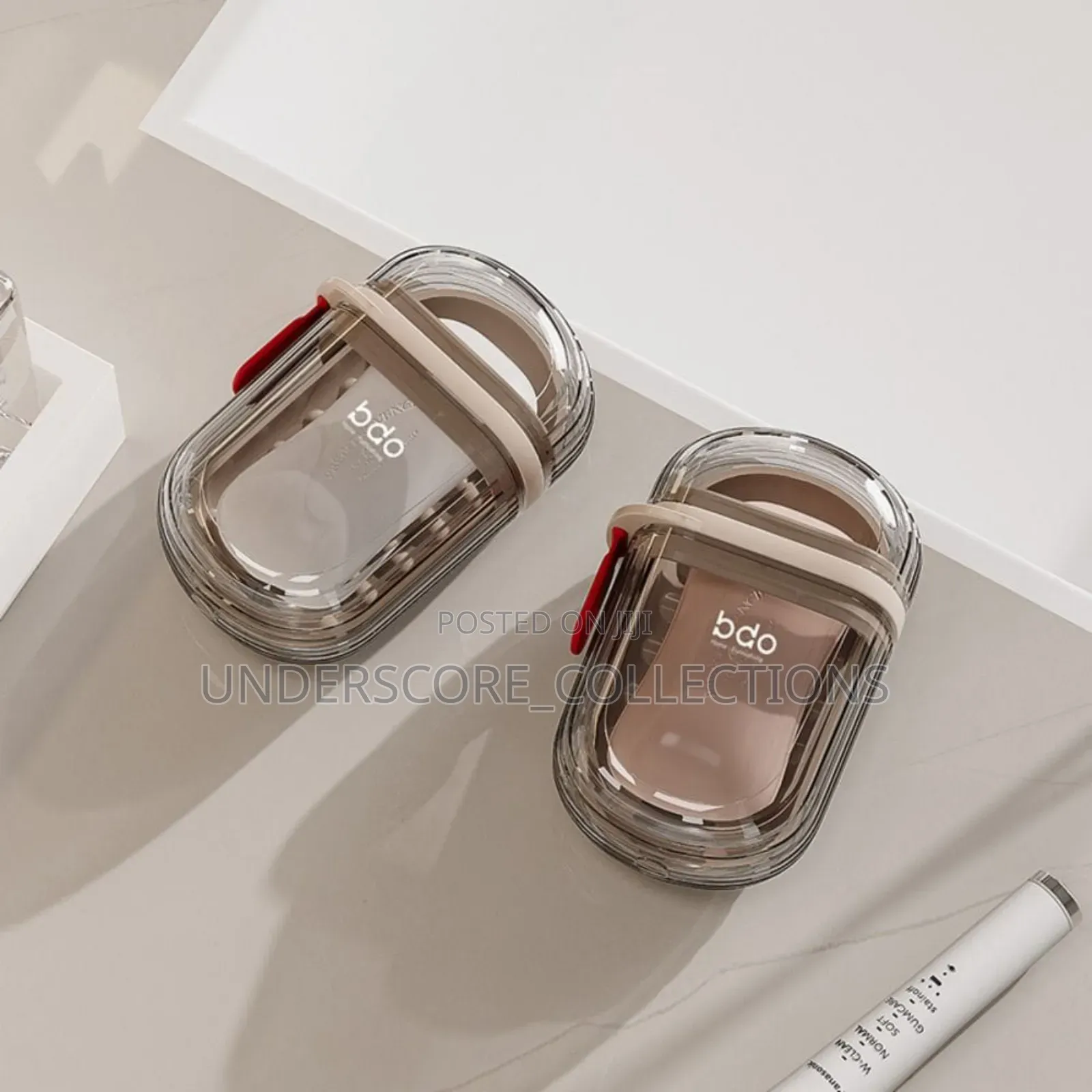 Travel Soap Dish Case(Clear)