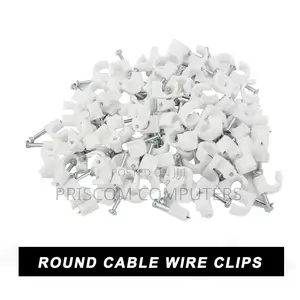 Cable Clips Wire Adhesive Cable Clips- 100 Pieces