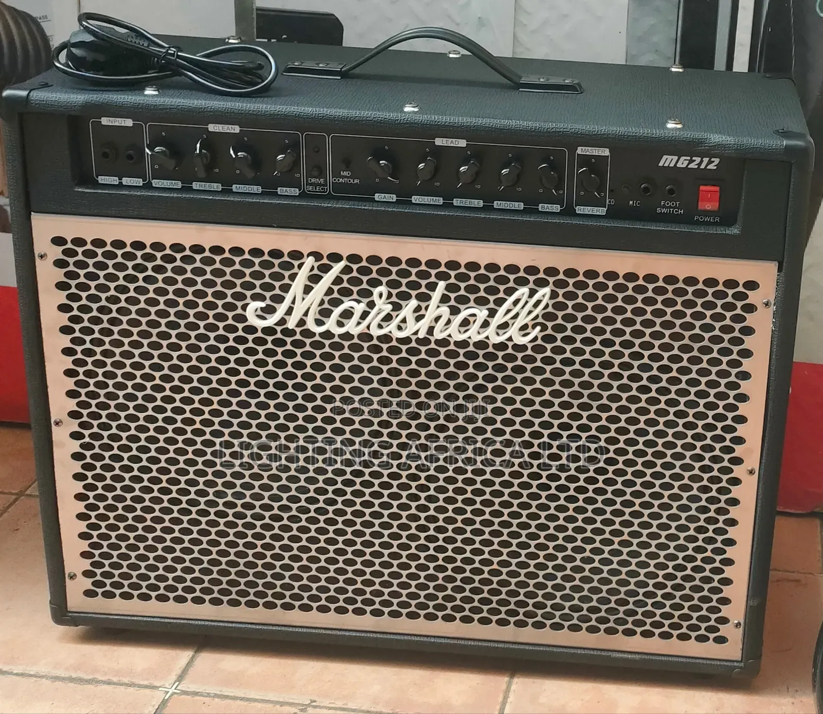 Marshall Bass Combo Fender Rhythm Guitar Complete System