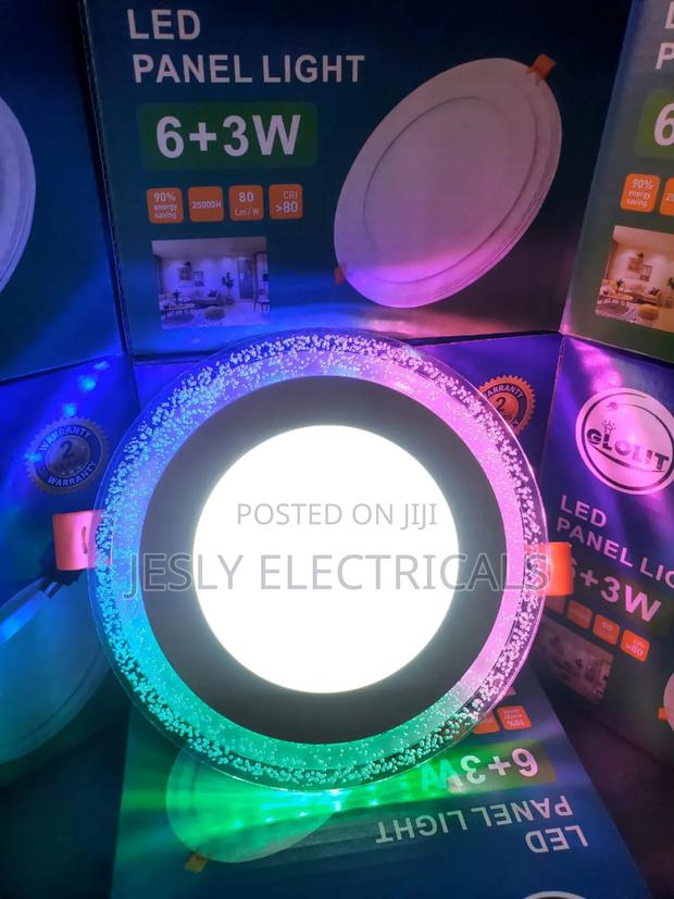 6+3w Panel Light
