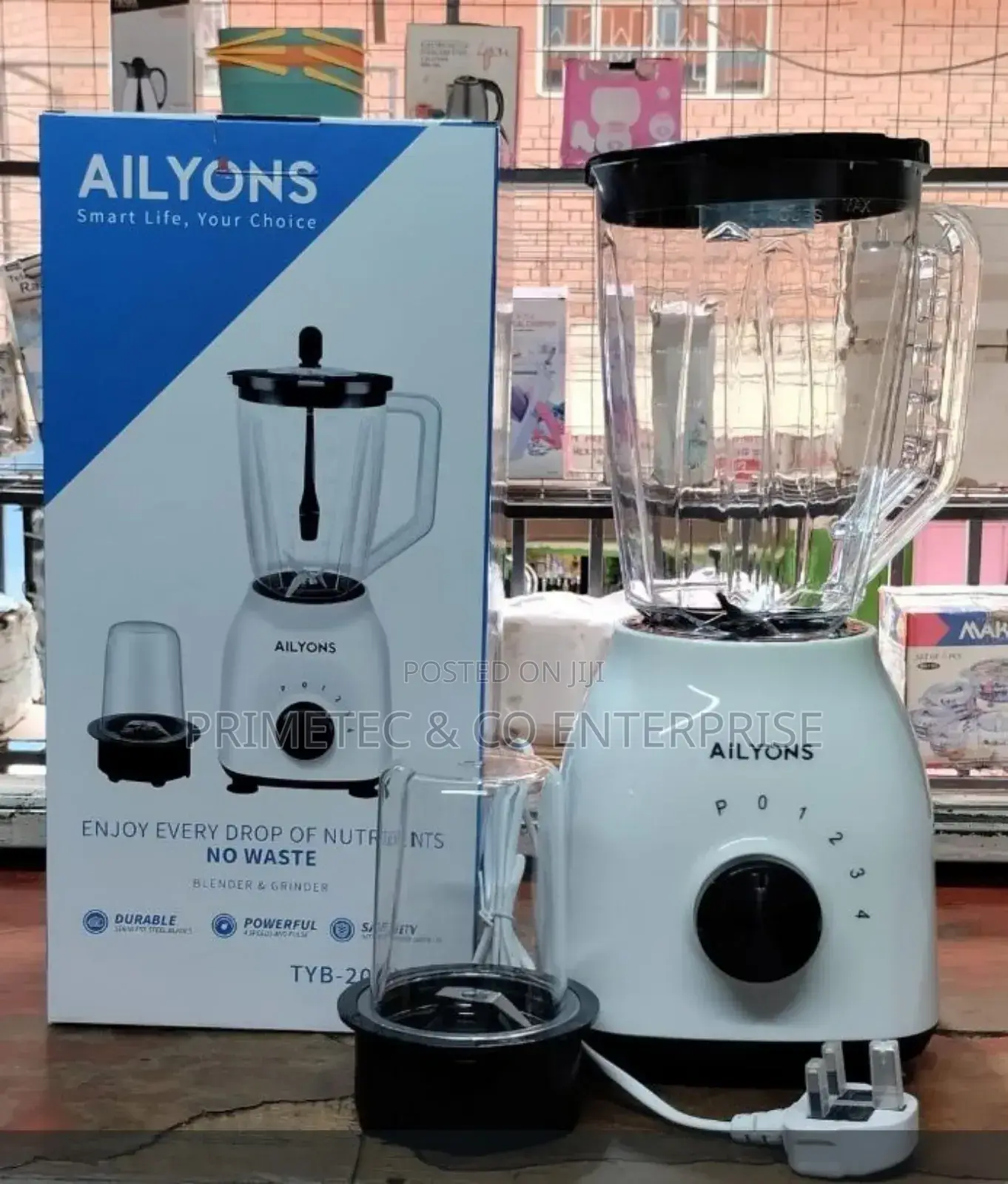 Ailyons 2 in 1 Blender
