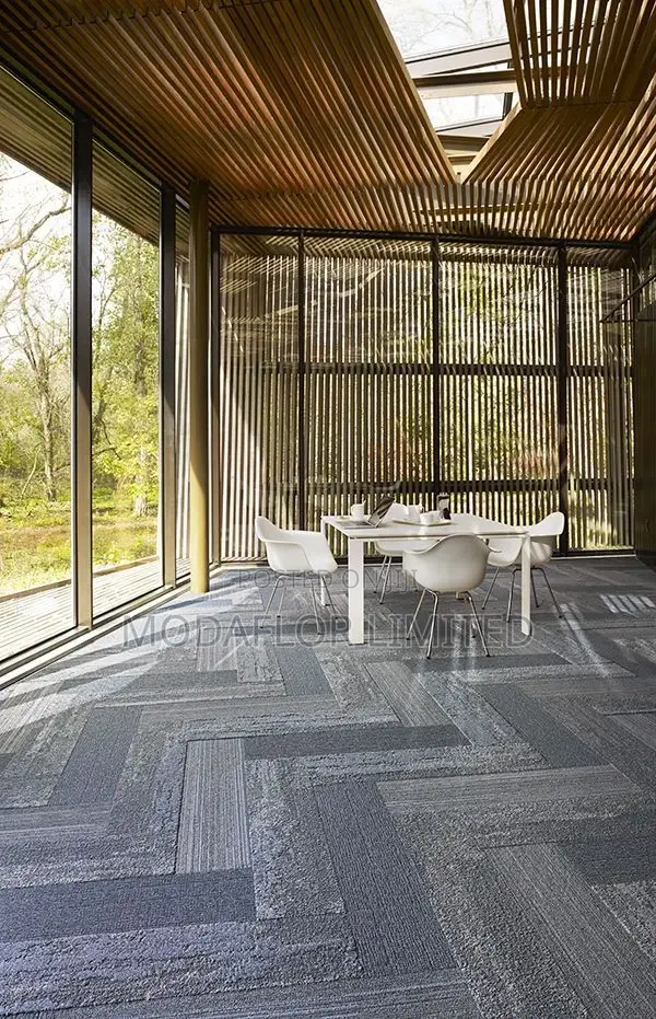 Plank Carpet Tiles for Warmth Style Combined
