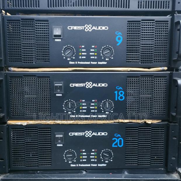 Standard Quality Crest Audio Ca9 Proffesional Power Amplifier