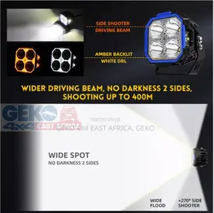 Powerful Small Cube Light 60 Watts With Side Shooters