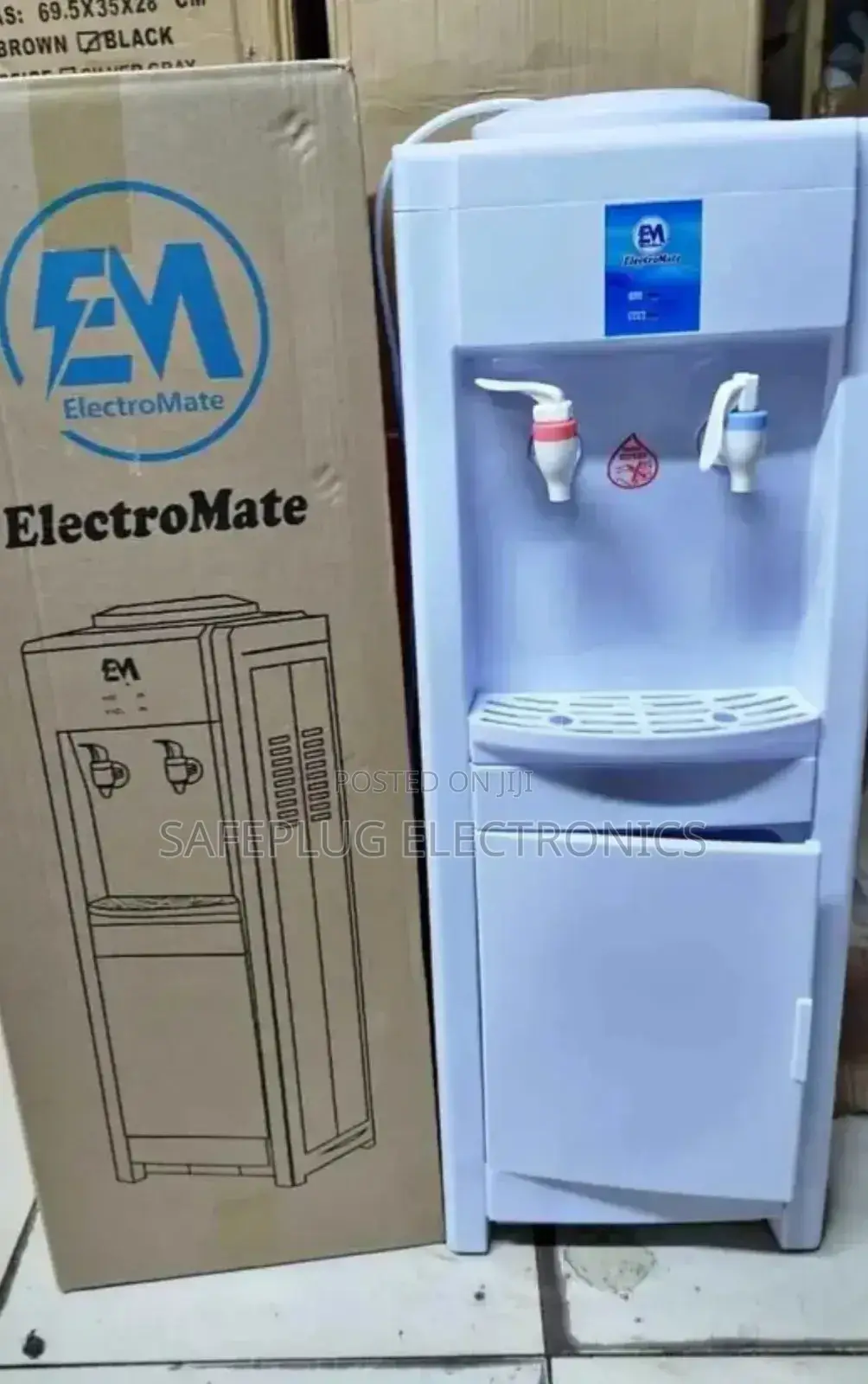 Water Dispenser (Electromate) 2 Taps Hot Normal; New