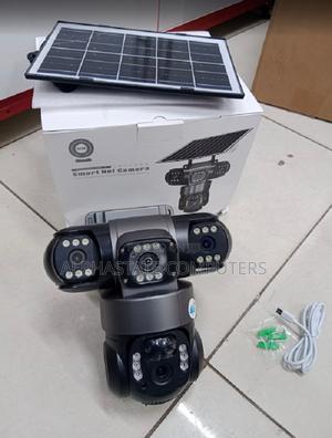 V380 New Solar Powered 3 Lens Security CCTV Wireless 4g - thumbnail 2