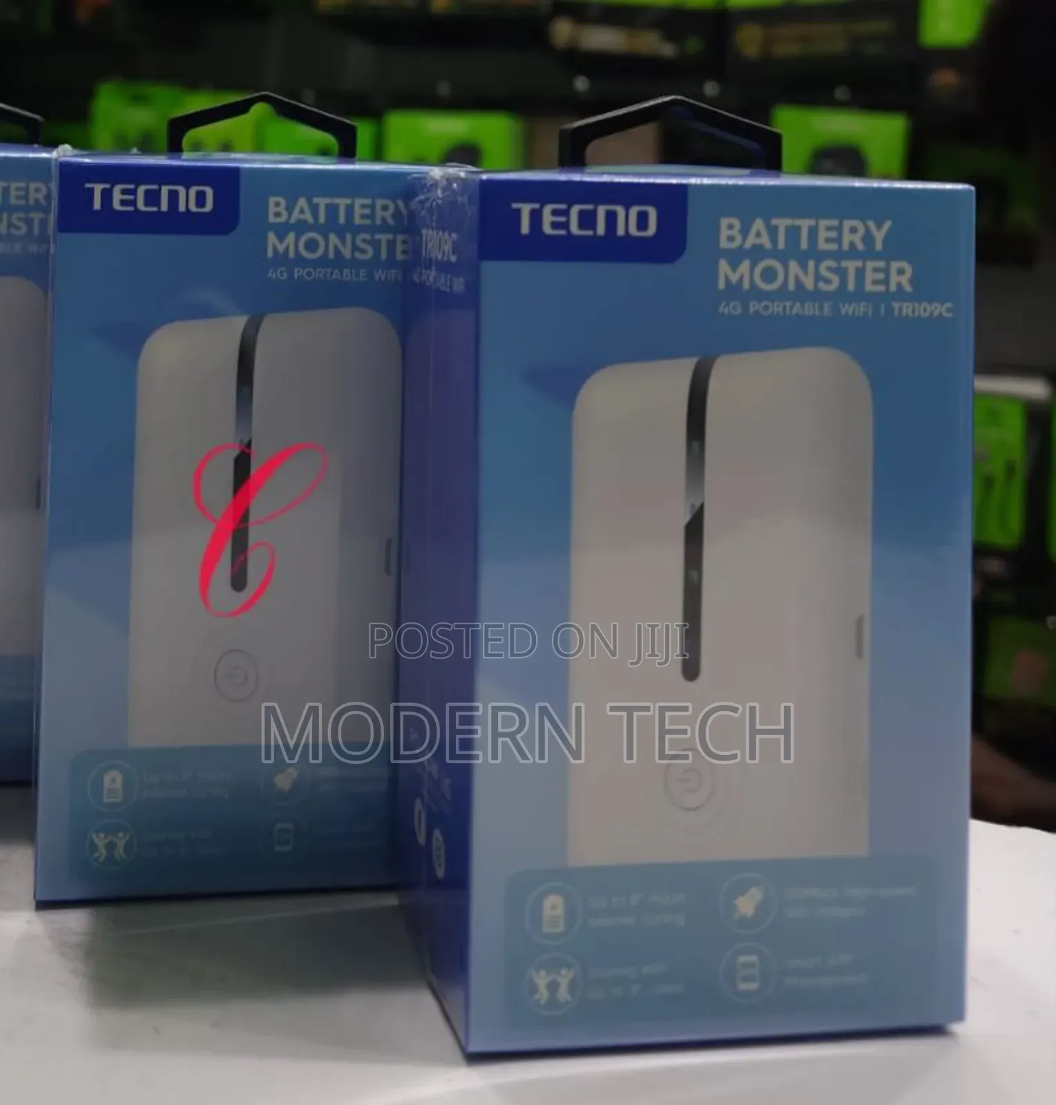 Tecno Tr109c 8users 150mb/S Mifi 