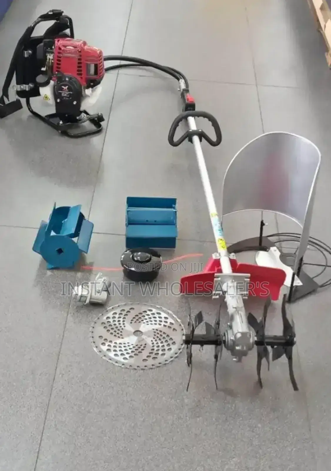 Back Pack Weeder and Tiller