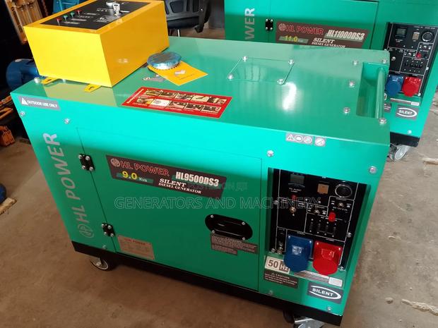 Hl9500 9.0kva Generator - main view