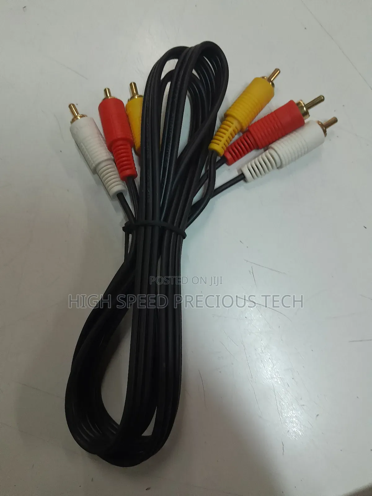 3pin Rca to 3pin Rca Cable Male 1.5m