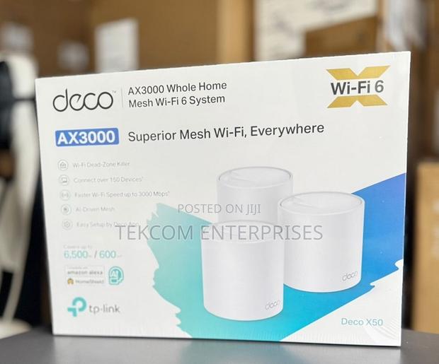 Tp-Link Deco X50 Ax3000 Whole Home Mesh System Deco X50-3