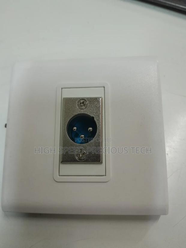 XLR Single Faceplate - main view