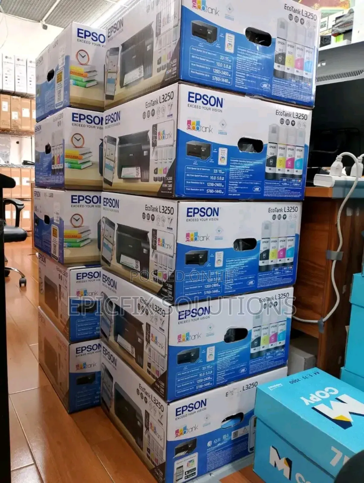 Wireless Ecotank, Inkjet L3250 Brand New
